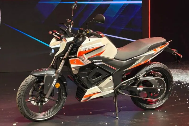 Oben Electric представила новый электромотоцикл Oben Rorr Evo
