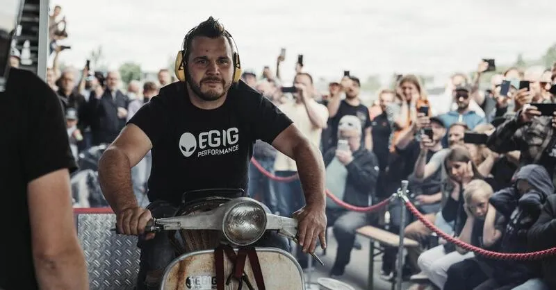 Самую мощную Vespa создал повар из Южного Тироля