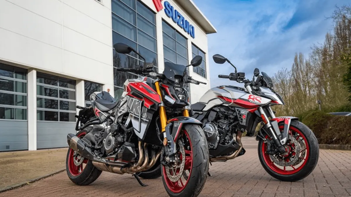 Suzuki GSX-S1000 и GSX-8S получили новые графические комплекты для 2026 года — фото 3