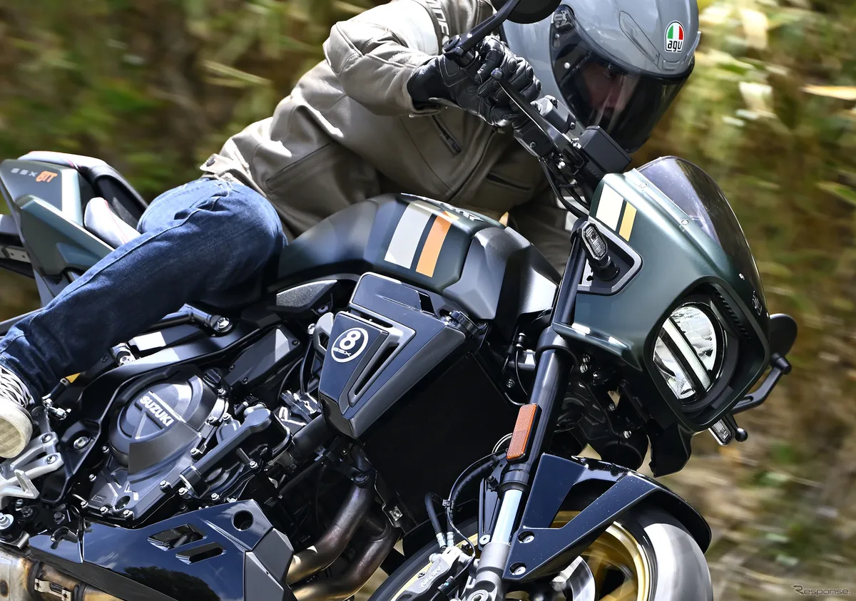 Тест-драйв Suzuki GSX-8TT: не только дизайн! Мужественный характер сцепления и переключения передач — философия Suzuki в действии