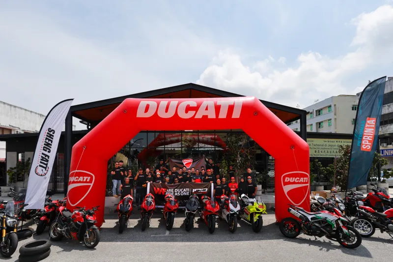 Единство Ducatisti: в Малайзии прошли масштабные празднования в честь 100-летия бренда Ducati — фото 3