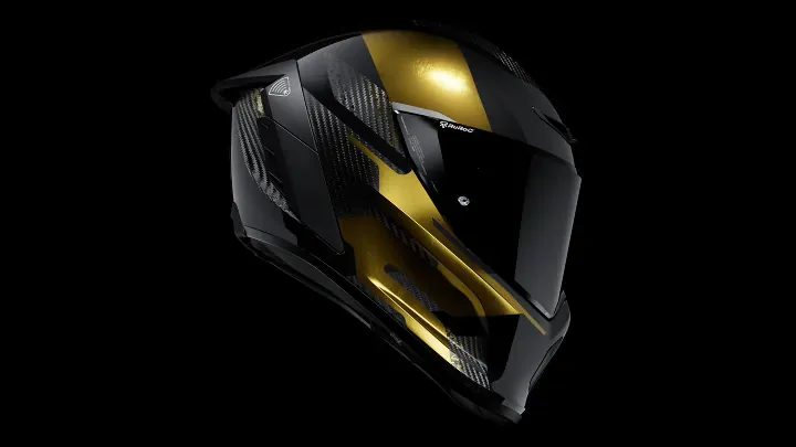 Ruroc представила шлем EOX 2.0 Pulse Gold с отделкой из настоящей сусальной позолоты — фото 2