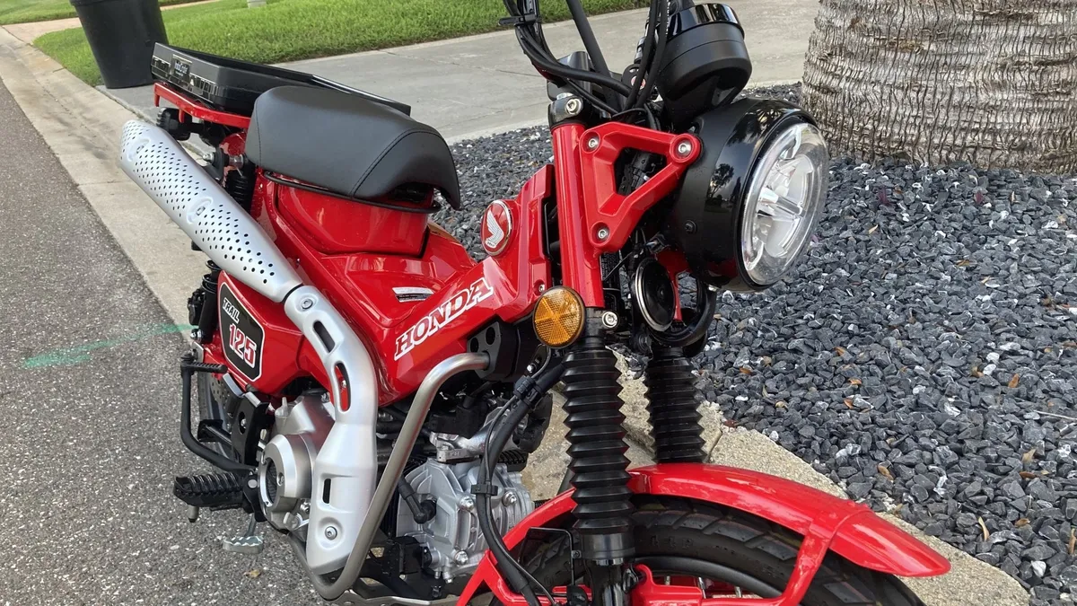Honda Trail 125 2021: то, что было старым, стало новым, а теперь снова стало старым — фото 4