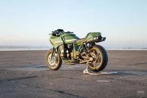 Экстремальный зеленый: кастомный Kawasaki ZRX1200R от deBolex Engineering — фото 3