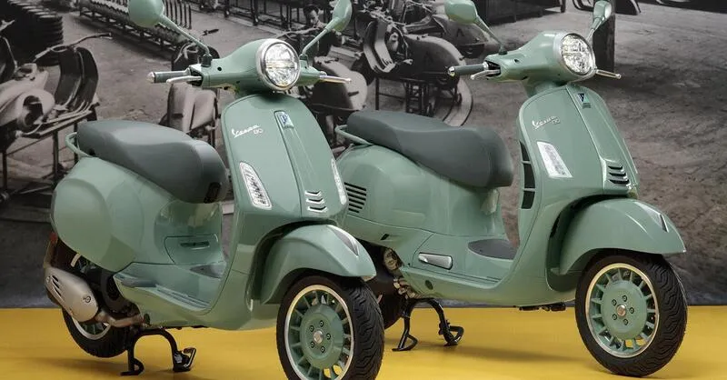 Специальная серия Vespa 80th поступает в шоурумы