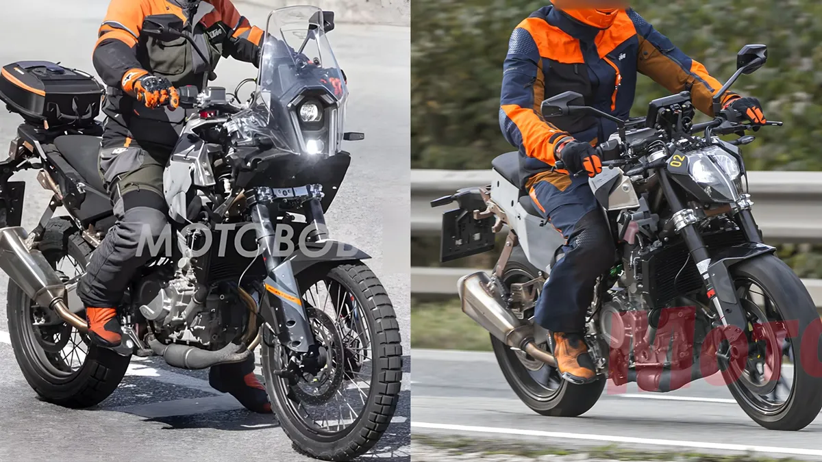 Замечены тестируемые KTM 490 Adventure и 490 Duke: на подходе двигатели с параллельным твином