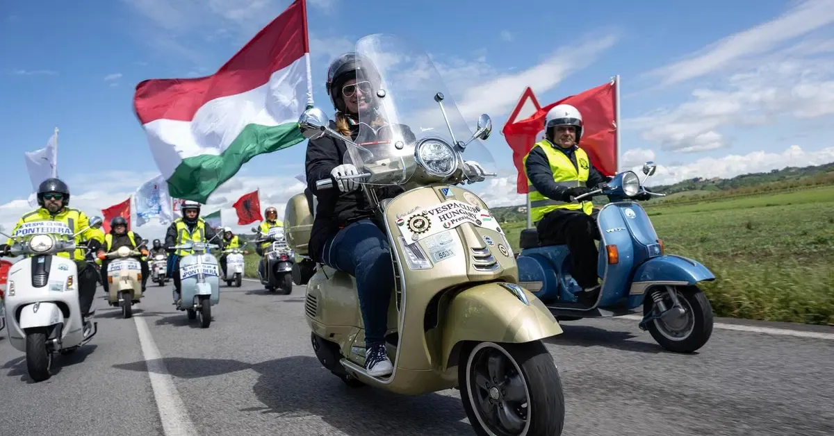 Vespa празднует 80-летие: в Риме пройдет всемирный съезд с 25 по 28 июня