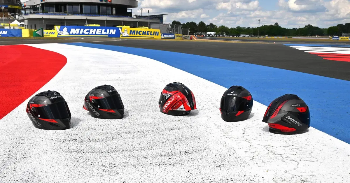 SHARK и MotoGP: новая коллекция шлемов — от трека до дорог