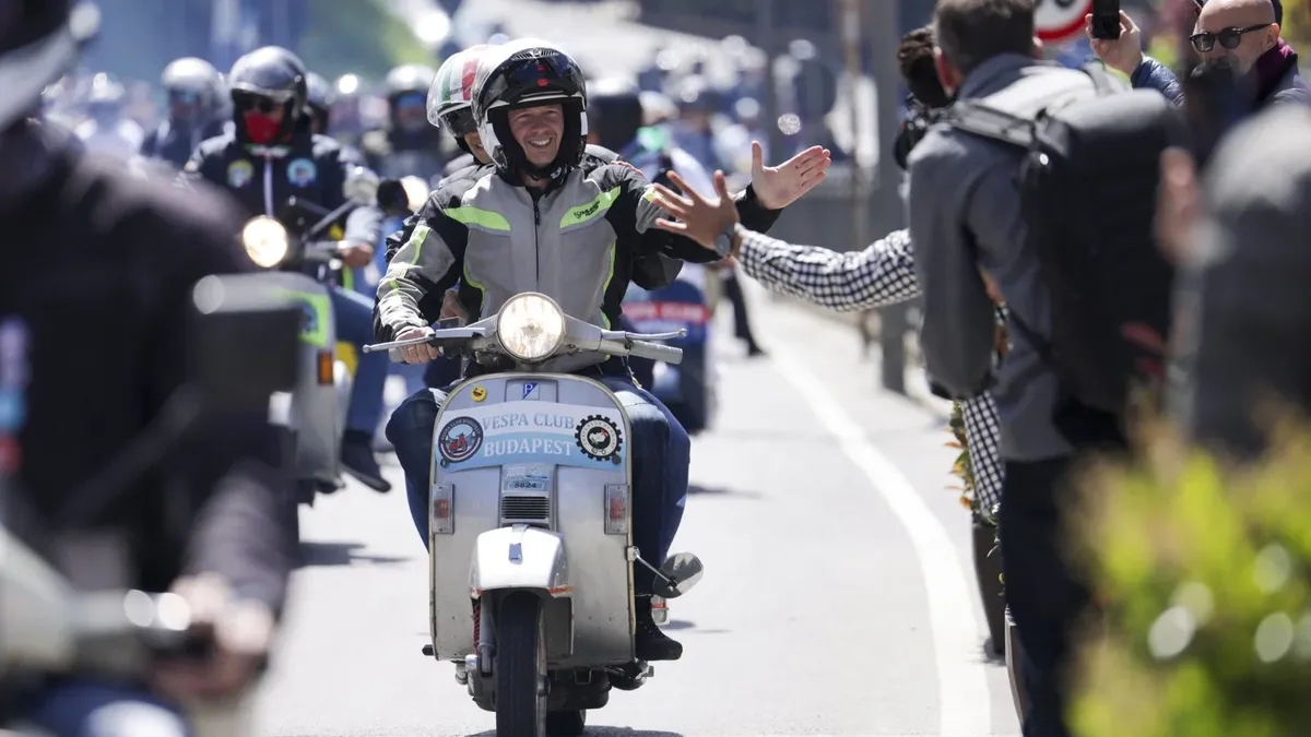 Vespa отпразднует 80-летие бренда четырехдневным масштабным мероприятием в Риме