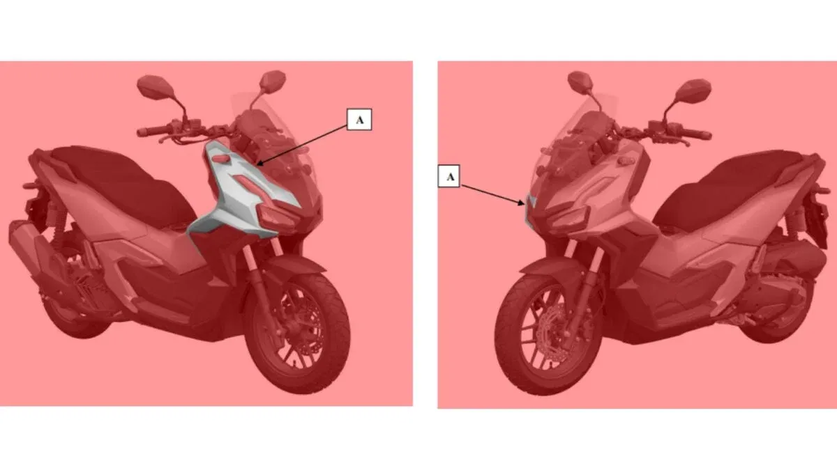 В Индии зарегистрирован патент на дизайн макси-скутера Honda ADV160