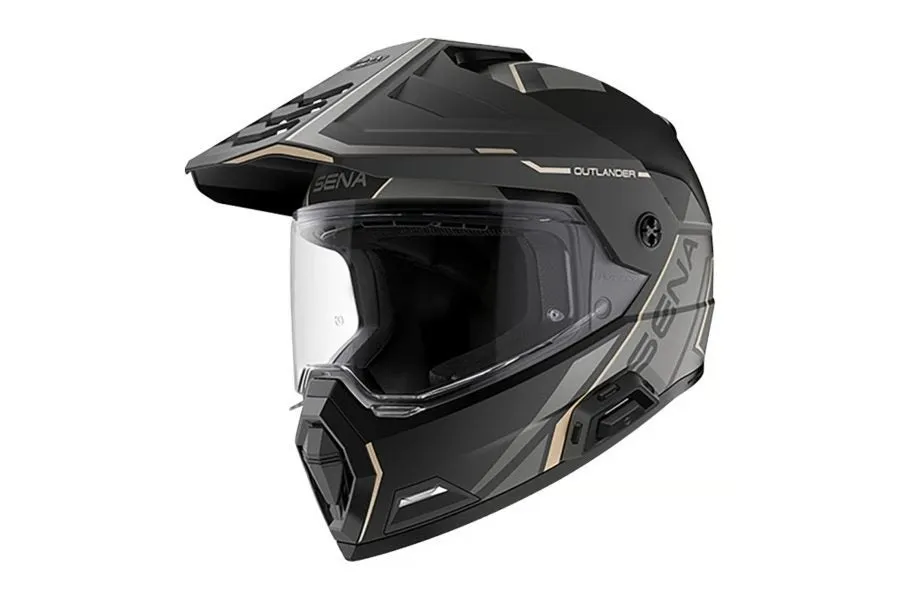 Sena Outlander: новый шлем типа Dual Sport со встроенной системой связи