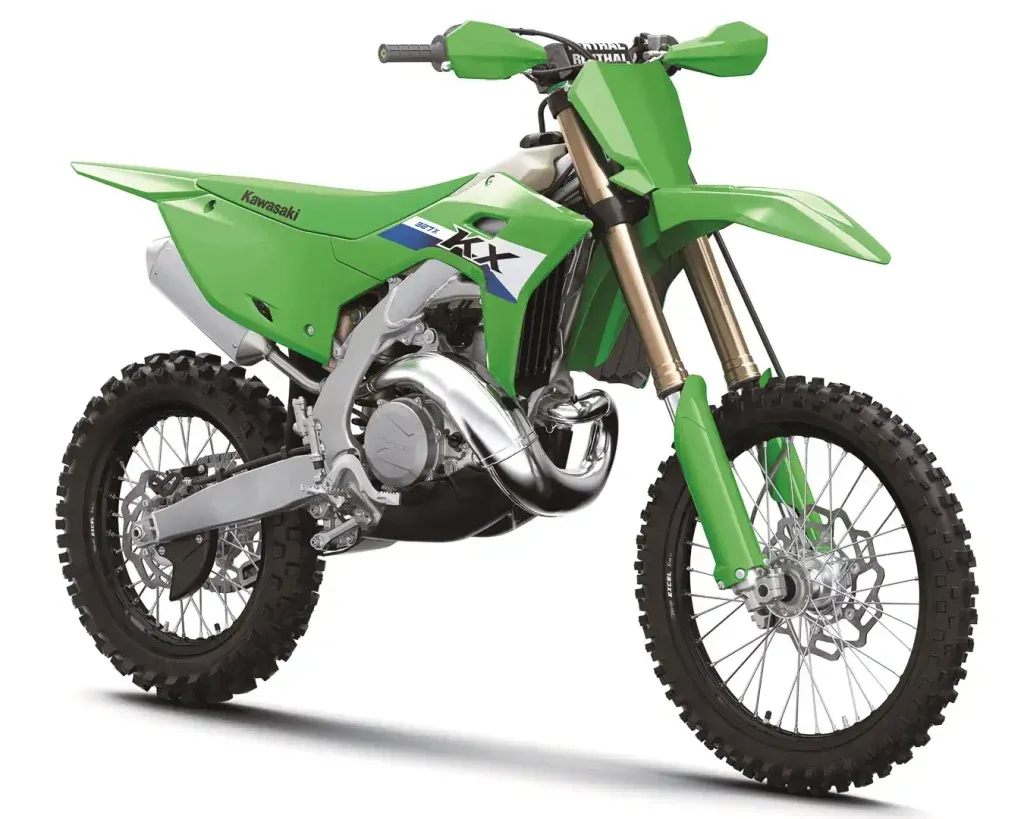 Первый взгляд на Kawasaki KX327X 2027 года: двухтактный внедорожный гоночный мотоцикл с инжектором — фото 4
