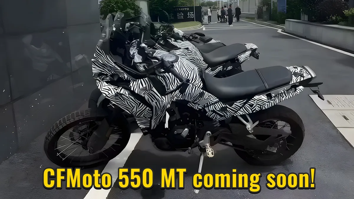 Индия пропускает CFMoto 450 MT: скоро ожидается более мощный 550 MT