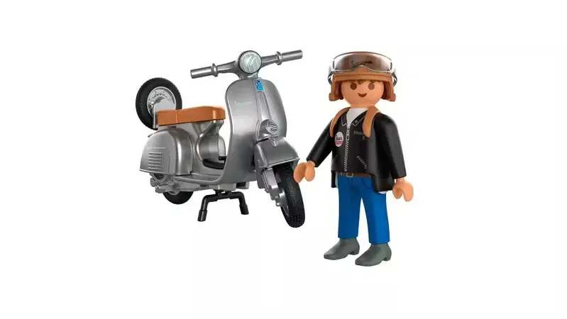 Playmobil также празднует 80-летие Vespa — фото 4