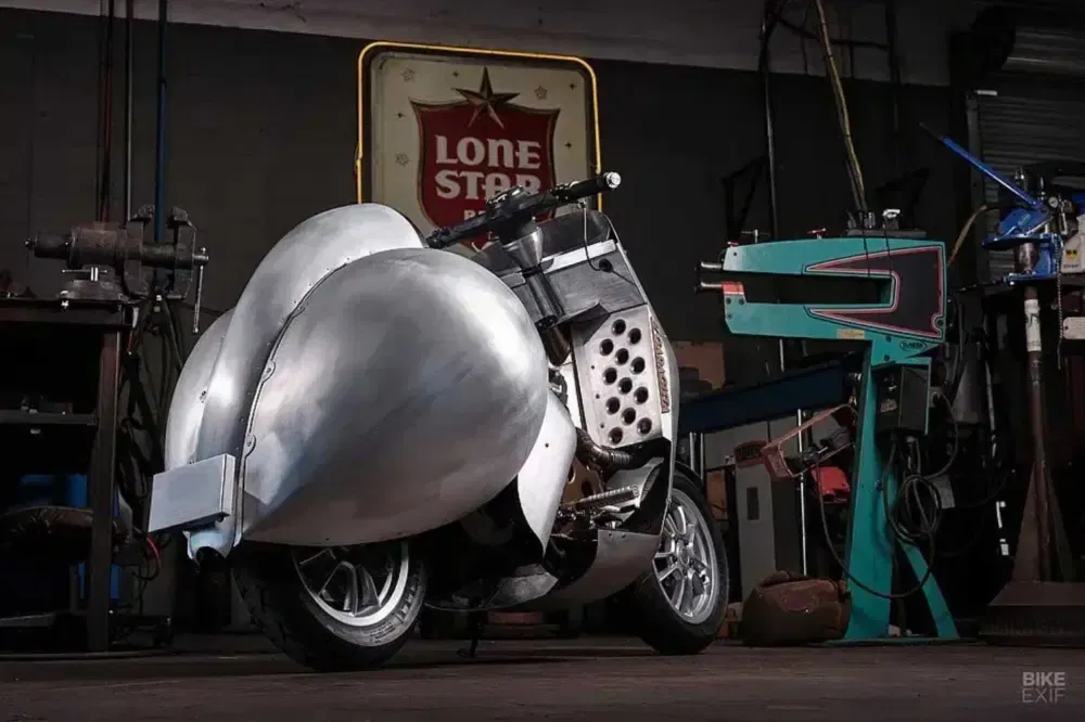 Vespa GT 200 Turbo: кастомный скутер запредельной мощности — фото 3