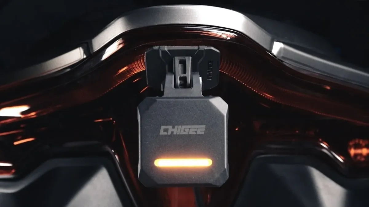 Радарная система Chigee SR-1 привносит контроль слепых зон почти на любой мотоцикл