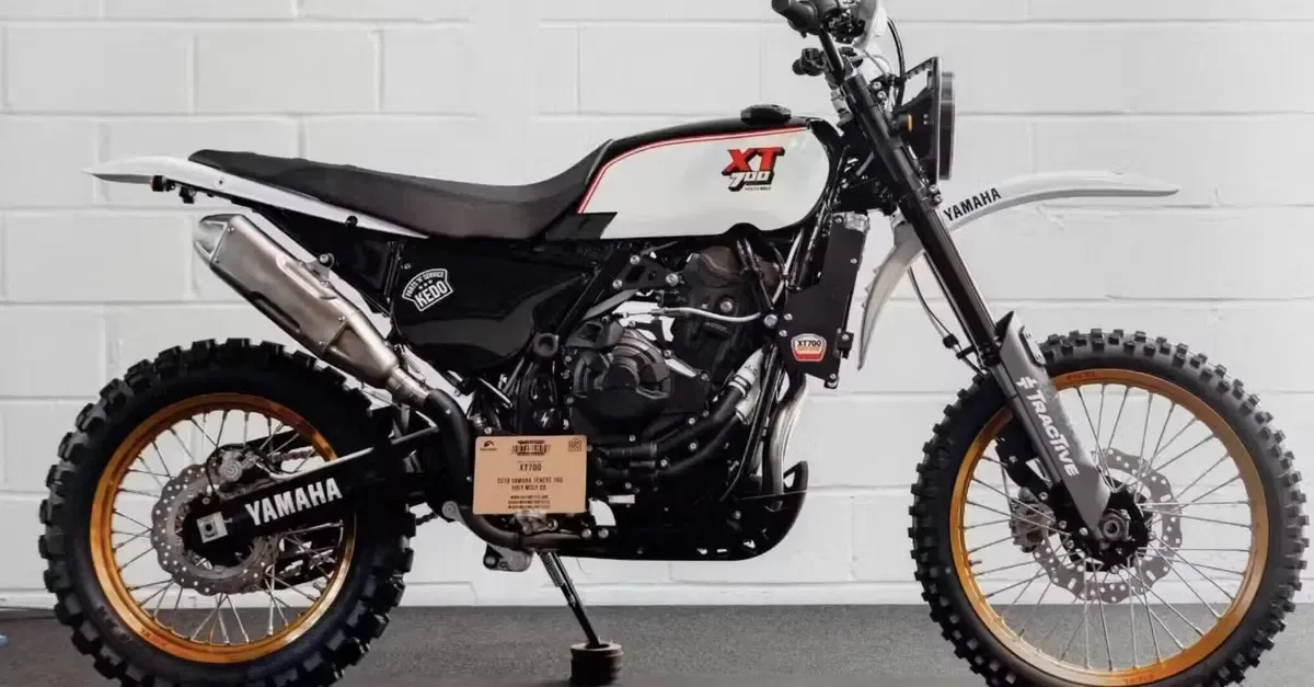 Holy Moly Co. переосмысливает легендарную Yamaha XT 500 на базе Ténéré 700