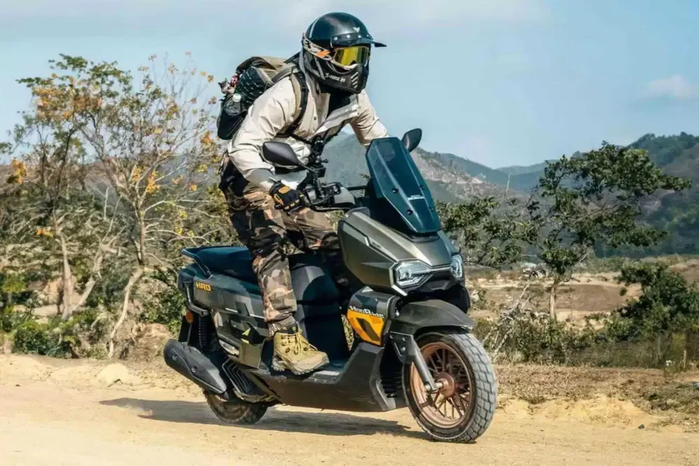 Honda Hoo Ride 125: напоминает Africa Twin, но только для Китая — фото 4