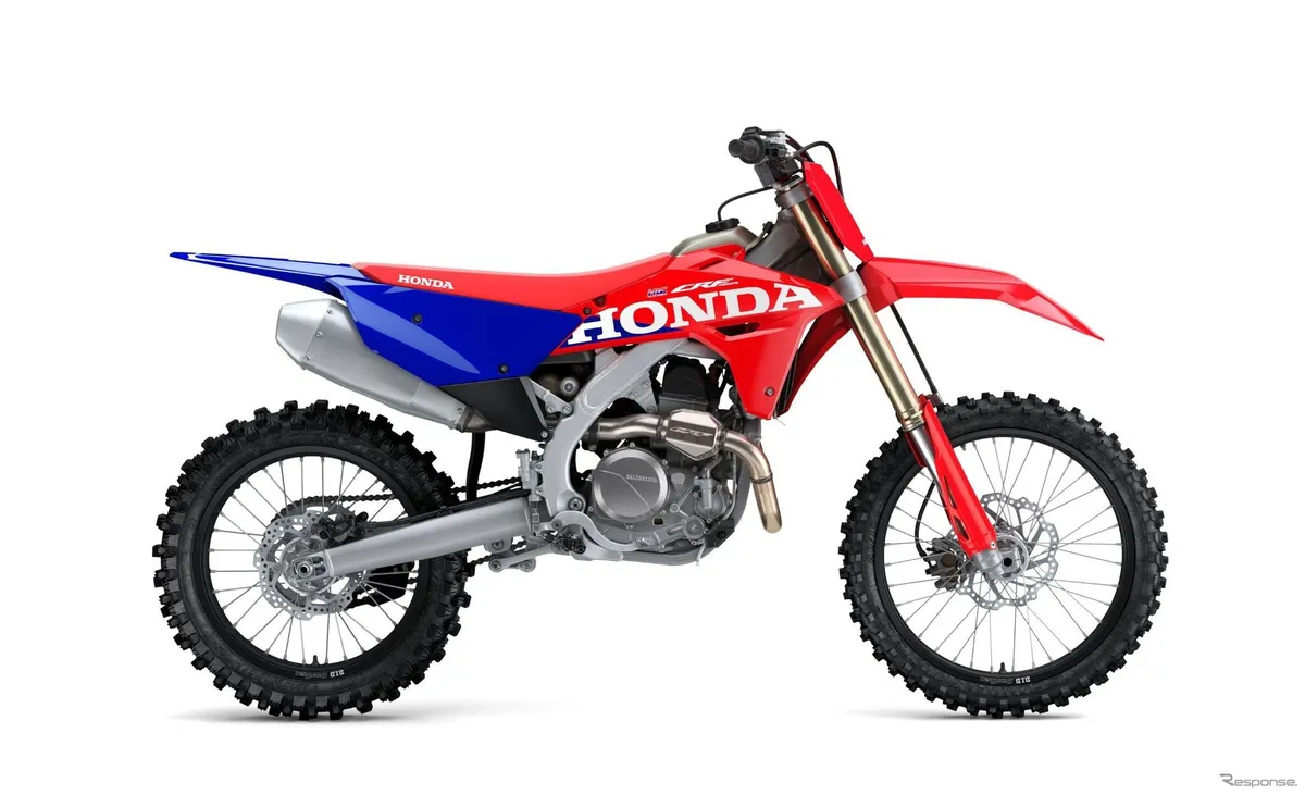 Honda представила новые спортивные мотоциклы CRF450R и CRF450RX с двигателем новой конструкции