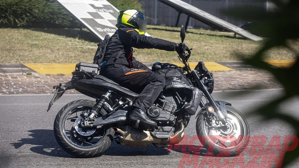Замечен новый параллельный двухцилиндровый двигатель Moto Guzzi: в основе лежит платформа Aprilia 457 — фото 3