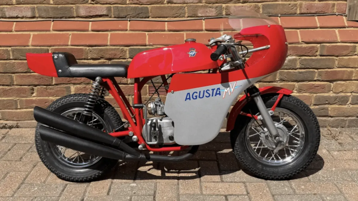 Реплика Mini MV Agusta GP отправится на аукцион в Великобритании