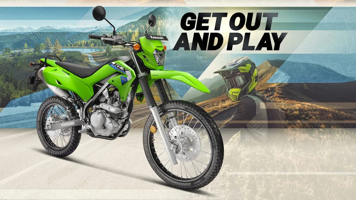 Kawasaki India запускает в Индии три новые модели KLX 2027 года — фото 2