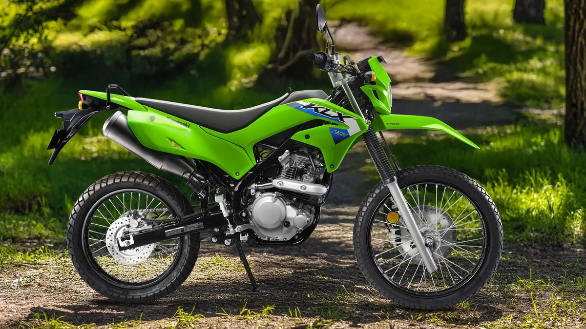 Kawasaki India запускает в Индии три новые модели KLX 2027 года — фото 3