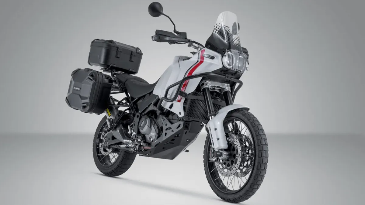 Ducati DesertX и DesertX Rally получили новый комплект багажа объемом 115 литров