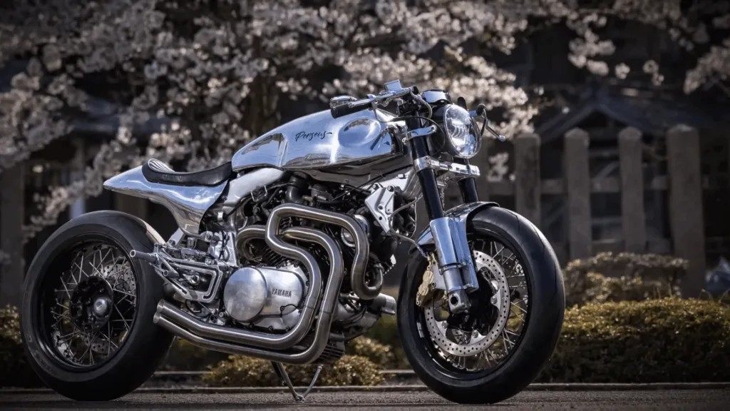 Кастомный Yamaha Virago от Custom Works Zon: кафе-рейсер, нарушающий все правила дизайна