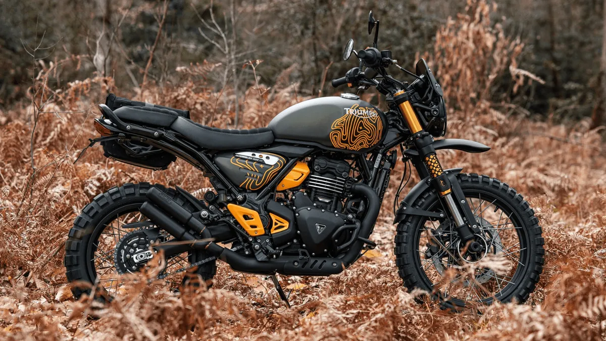 FCR Original создаёт кастомный Triumph Scrambler 400 Escape — фото 4