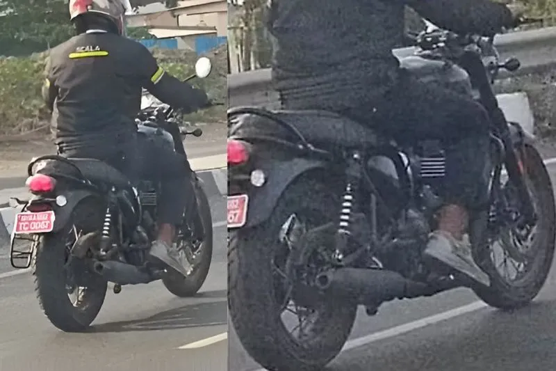 Замечен Triumph Bonneville 400 на испытаниях