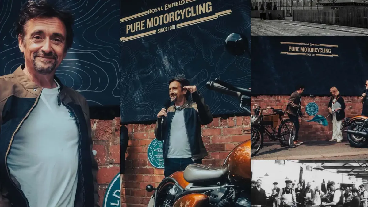 Ричард Хаммонд снова стал любимым телеведущим для каждого владельца Royal Enfield