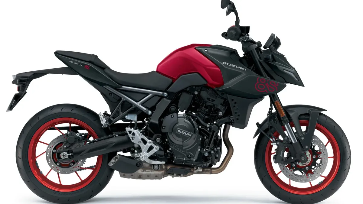 Suzuki GSX-8S предстает в новом облике этим летом