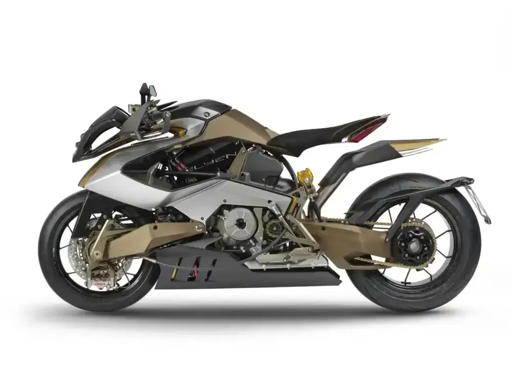 Vyrus Alien: с двигателем Ducati мощность превышает 200 лошадиных сил! — фото 4