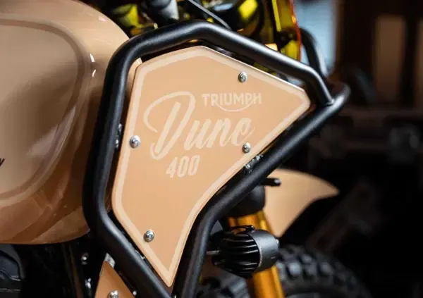 Triumph Dune 400: скремблер Triumph, мечтающий о пустыне (и, возможно, однажды поступит в продажу) — фото 2