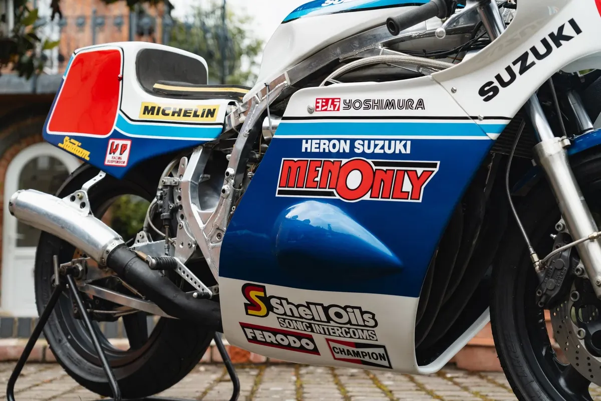 Heron Suzuki Мика Гранта для Isle of Man TT выставлен на продажу — фото 3