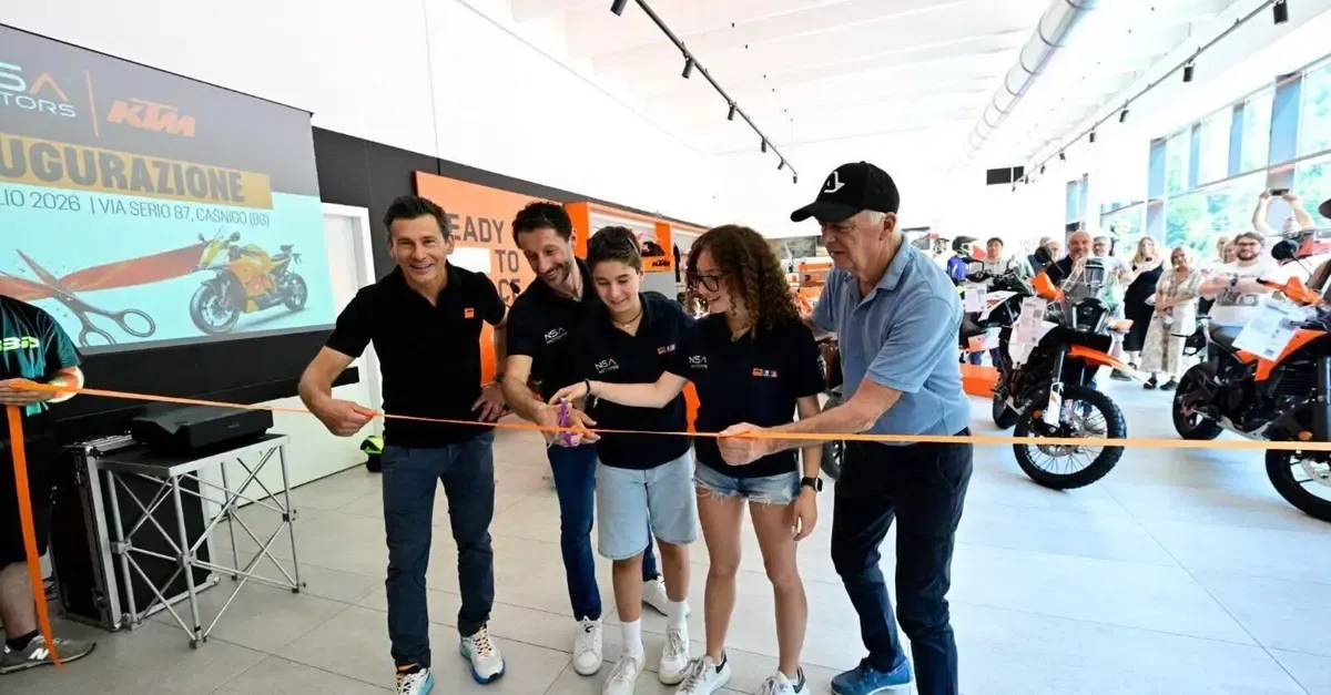 NSA Motors официально становится дилером KTM: в Касниго (Бергамо) открывается новый центр эндуро