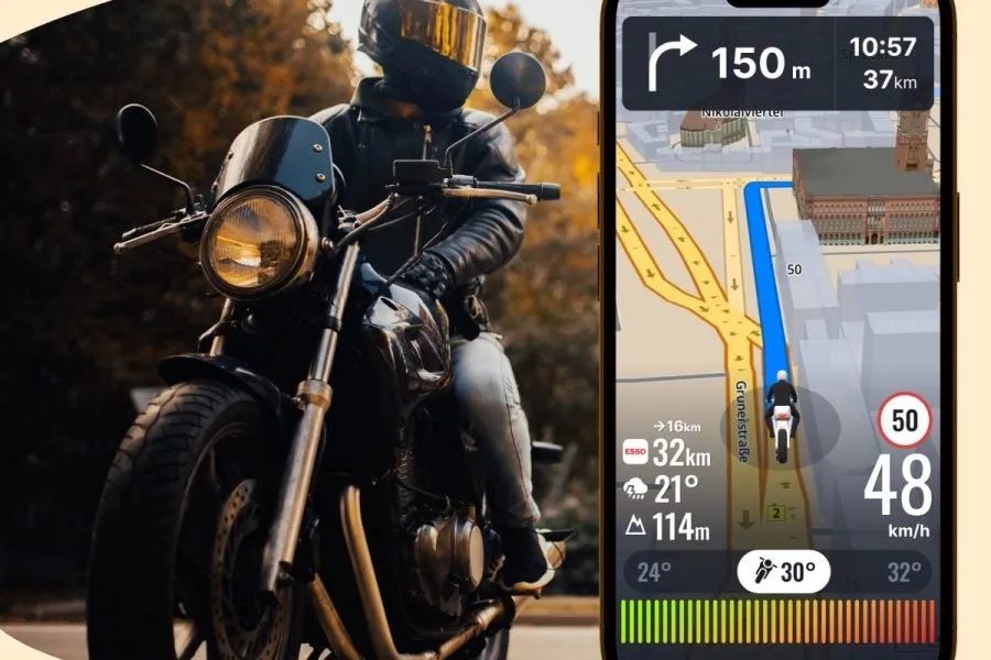 Sygic: новый игрок на рынке навигационных приложений для мотоциклистов