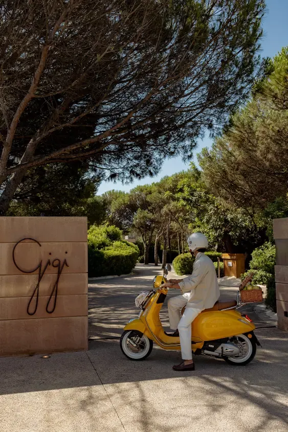 Vespa выпускает лимитированную серию совместно с элитным рестораном Gigi — фото 4