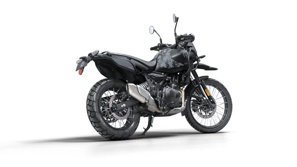 Дух высокогорья в черном цвете: Royal Enfield представила спецверсию Himalayan Mana Black Edition — фото 2