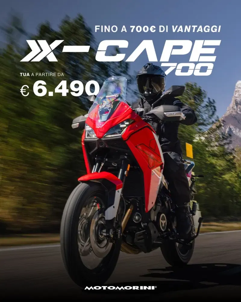 X-Cape 700 и 1200 стали доступнее: новые акции от Moto Morini — фото 4
