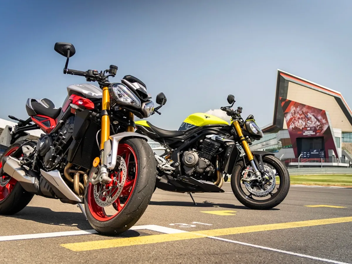 Triumph демонстрирует возможности своих мотоциклов на трек-днях в Сильверстоуне силами экспертов, а не широкой публики — фото 2