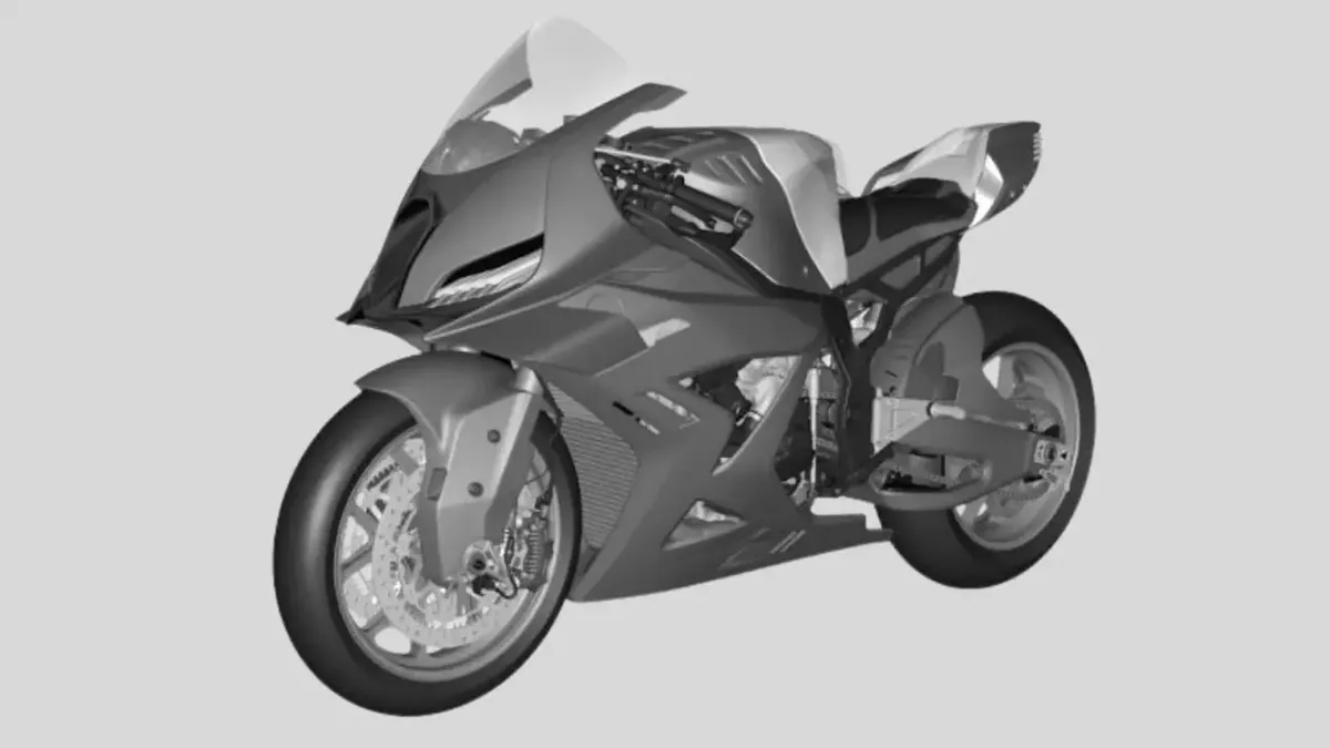 Дикий патент на BMW Concept RR намекает, что потрясающий супербайк может поступить в производство почти без изменений