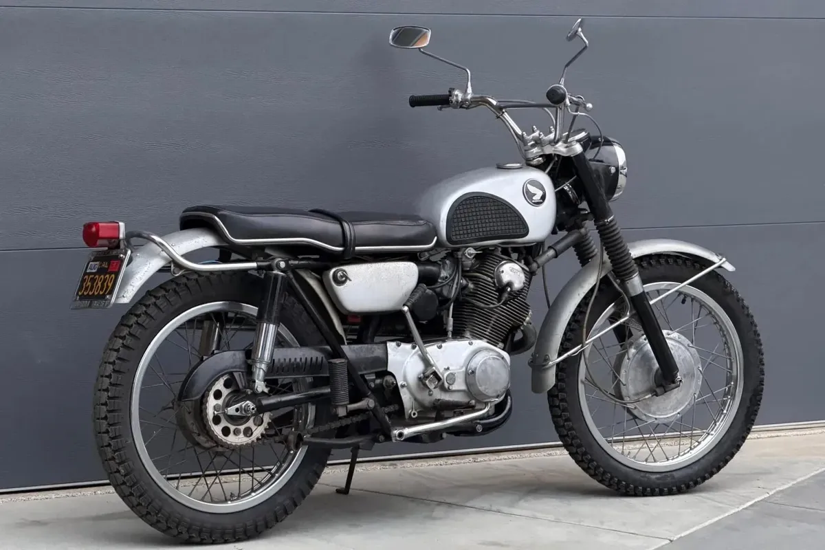 Аукцион Honda CL72 Scrambler 1964 года, принадлежавшего Элвису Пресли, подходит к концу — фото 2