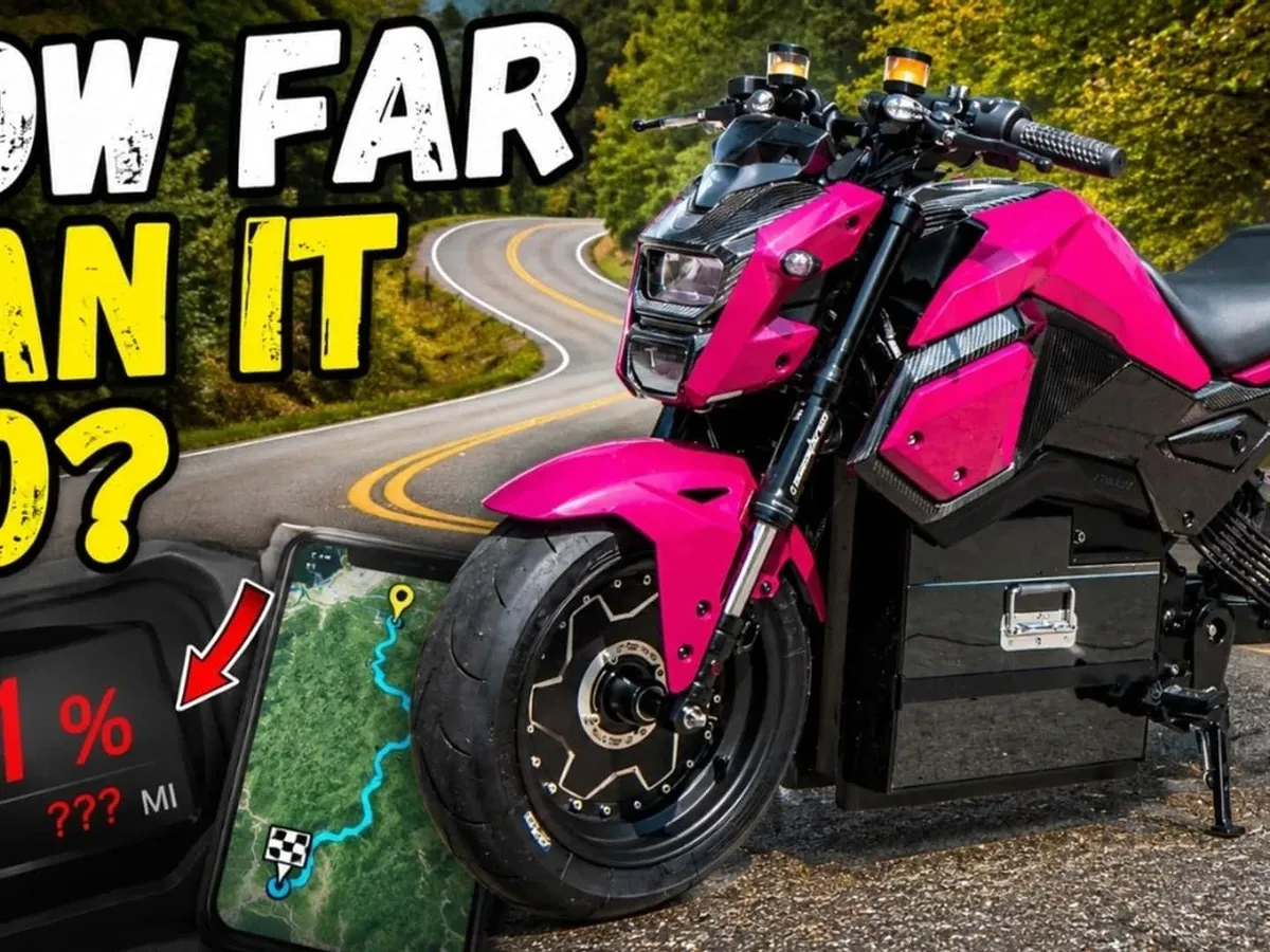 Какой запас хода у этого прокачанного электро-Honda Grom с массивной батареей? — фото 2