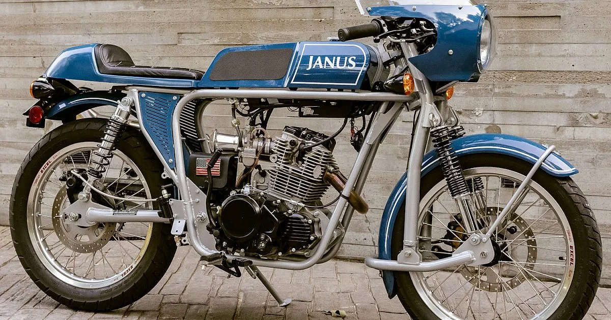 Cafe Racer Mark Zweig на базе Janus Phoenix