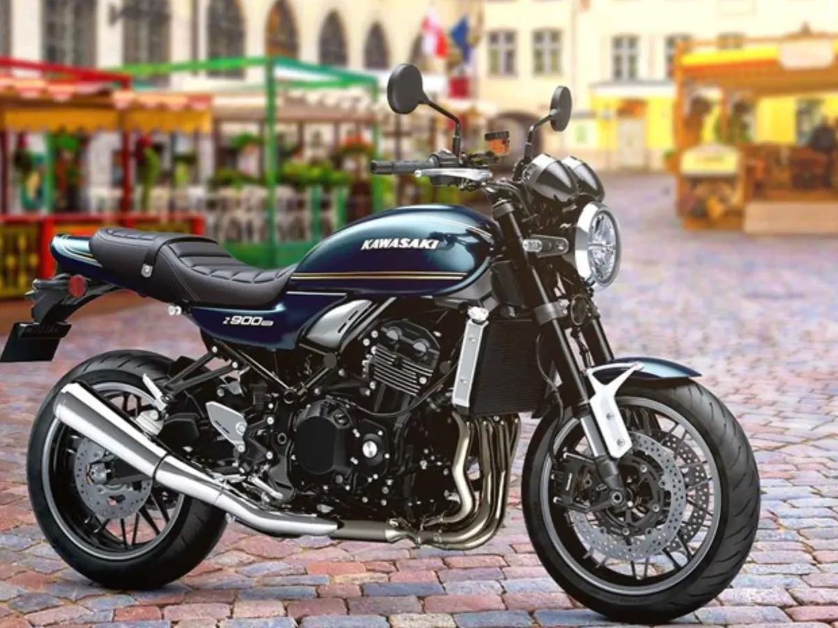 Kawasaki спрятала «голый супербайк» под своей лучшей ретро-раскраской — фото 2