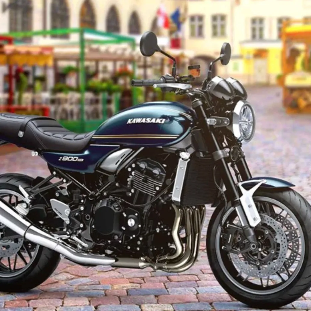 Kawasaki спрятала «голый супербайк» под своей лучшей ретро-раскраской — фото 3