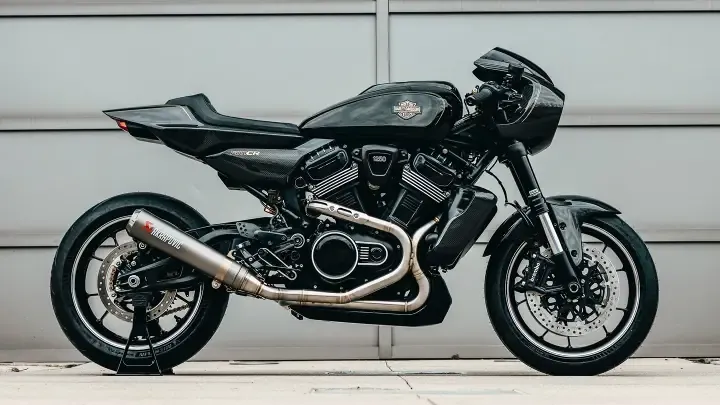 Галерея концепт-кафе-рейсера Harley-Davidson RMCR