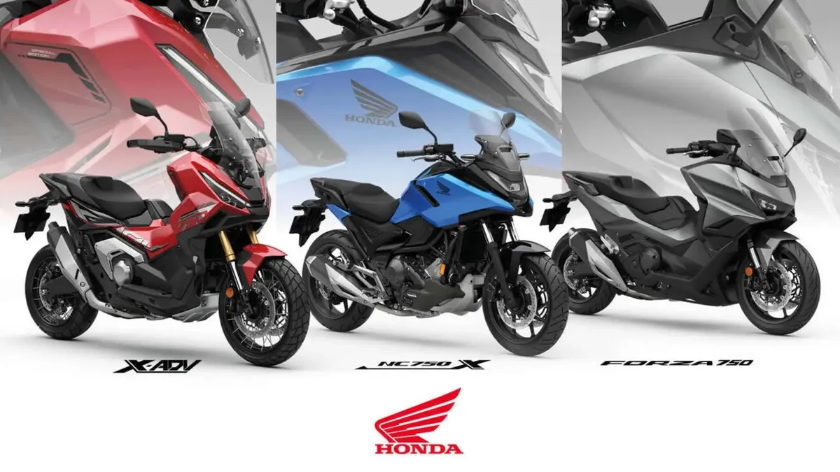 Странная линейка 750 от Honda получила новые цвета в Европе